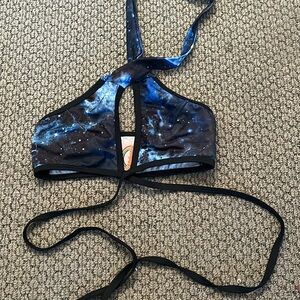 Galaxy peephole rave top